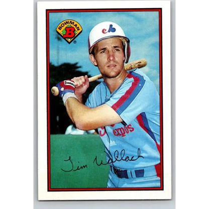 1989 Bowman #362 Tim Wallach NM-MT Montreal Expos Baseball Card