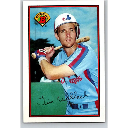 1989 Bowman #362 Tim Wallach NM-MT Montreal Expos Baseball Card