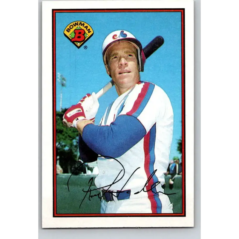 1989 Bowman #364 Rex Hudler NM-MT Montreal Expos Baseball Card - Baseball Card Single