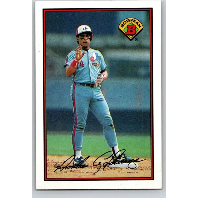 1989 Bowman #365 Andres Galarraga NM-MT Montreal Expos Baseball Card - Baseball Card Single
