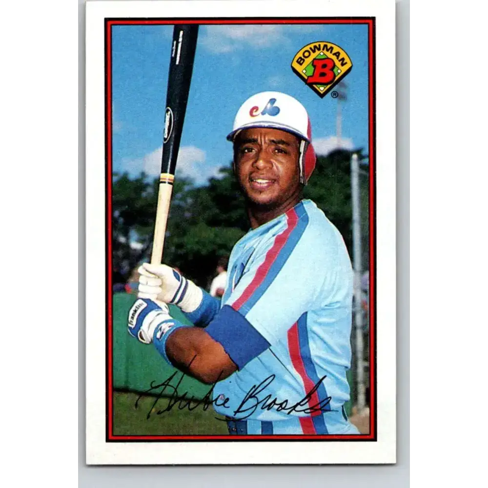 1989 Bowman #367 Hubie Brooks NM-MT Montreal Expos Baseball Card