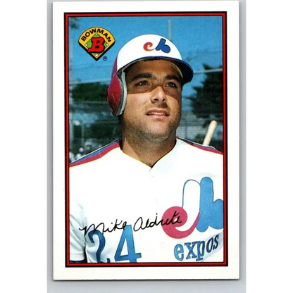 1989 Bowman #368 Mike Aldrete NM-MT Montreal Expos Baseball Card