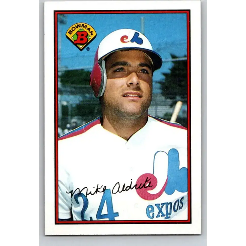1989 Bowman #368 Mike Aldrete NM-MT Montreal Expos Baseball Card - Baseball Card Single