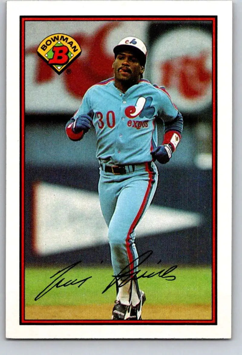 1989 Bowman #369 Tim Raines NM-MT Montreal Expos Baseball Card - Baseball Card Single
