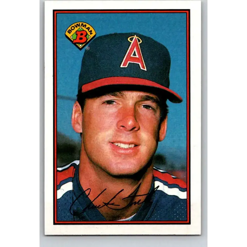 1989 Bowman #37 Chuck Finley NM-MT California Angels Baseball Card - Baseball Card Single