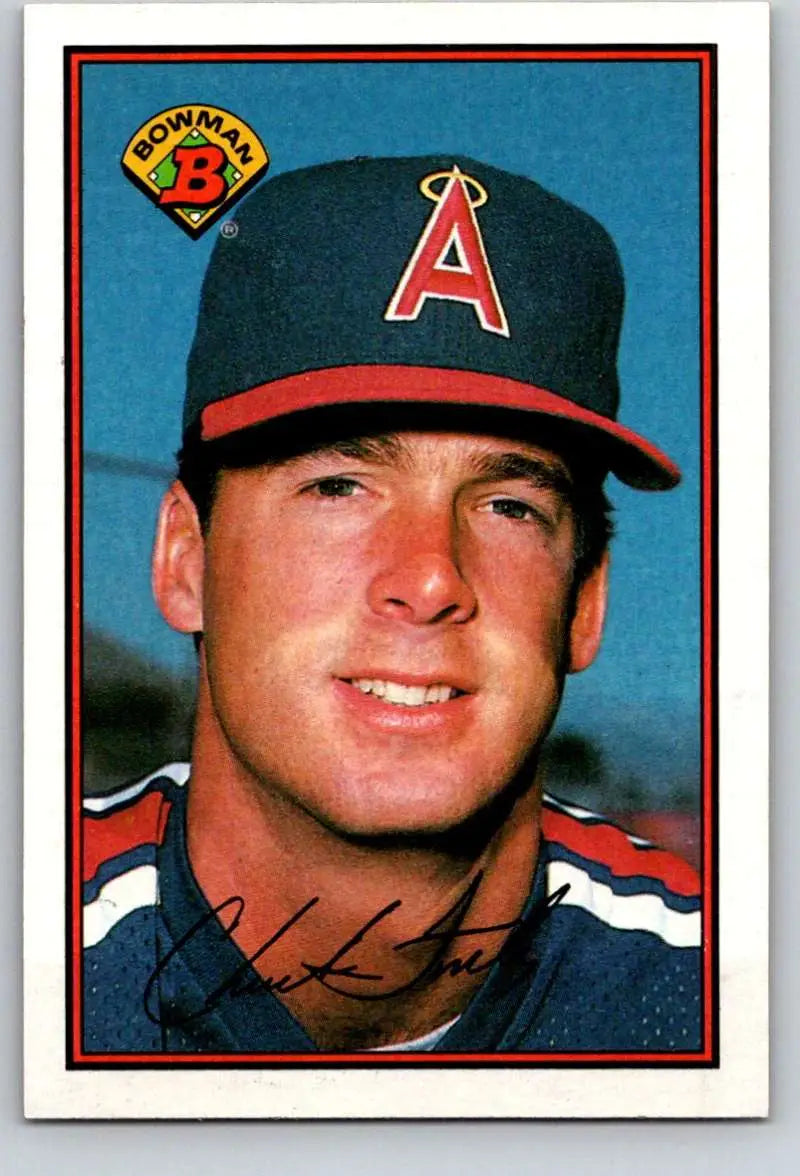 1989 Bowman #37 Chuck Finley NM-MT California Angels Baseball Card - Baseball Card Single