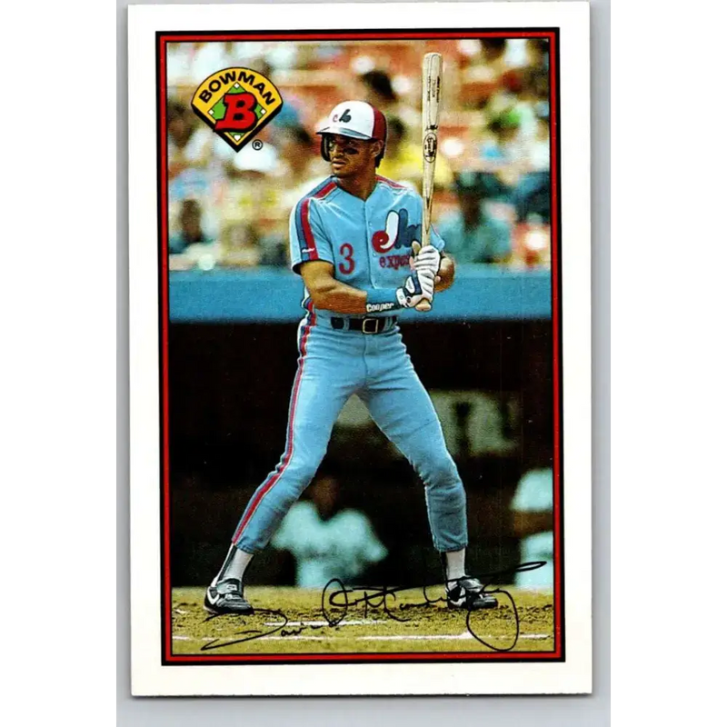 1989 Bowman #370 Dave Martinez NM-MT Montreal Expos Baseball Card - Baseball Card Single