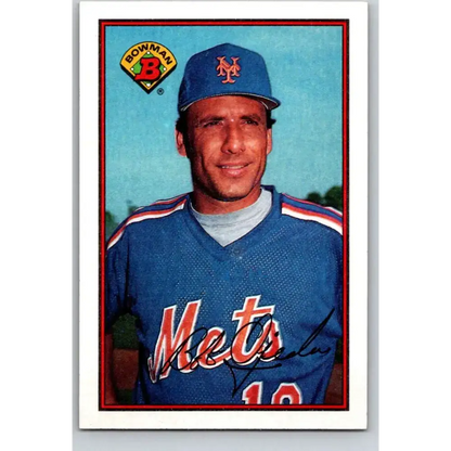 1989 Bowman #371 Bob Ojeda NM-MT New York Mets Baseball Card