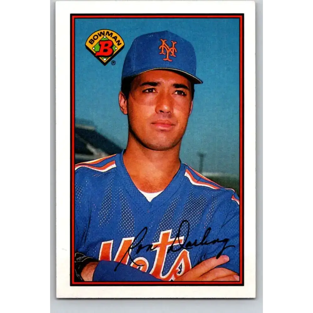 1989 Bowman #372 Ron Darling NM-MT New York Mets Baseball Card
