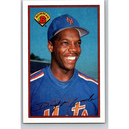 1989 Bowman #376 Dwight Gooden NM-MT New York Mets Baseball Card