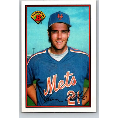 1989 Bowman #383 Kevin Elster NM-MT New York Mets Baseball Card
