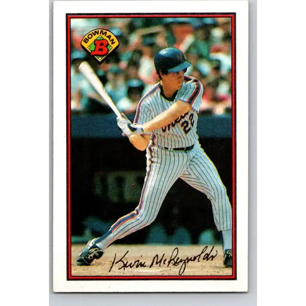 1989 Bowman #388 Kevin McReynolds NM-MT New York Mets Baseball Card