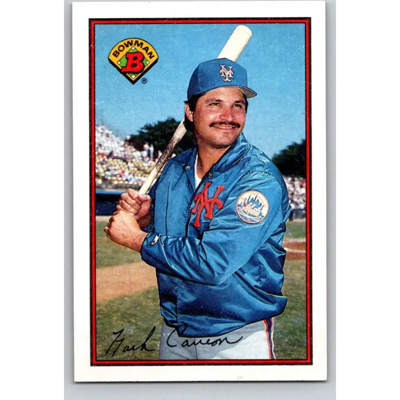 1989 Bowman #389 Mark Carreon NM-MT New York Mets Baseball Card - Baseball Card Single