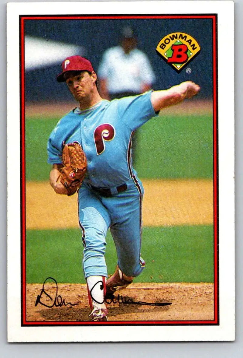 1989 Bowman #392 Don Carman NM-MT Philadelphia Phillies Baseball Card - Baseball Card Single