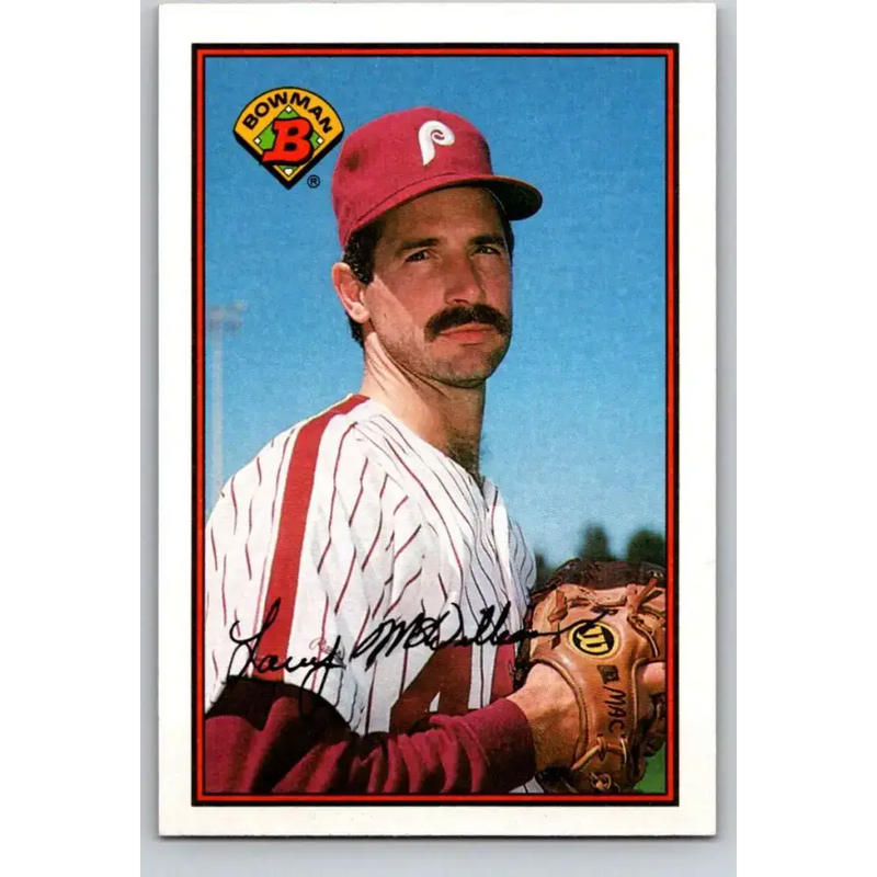 1989 Bowman #397 Larry McWilliams NM-MT Philadelphia Phillies Baseball Card - Baseball Card Single