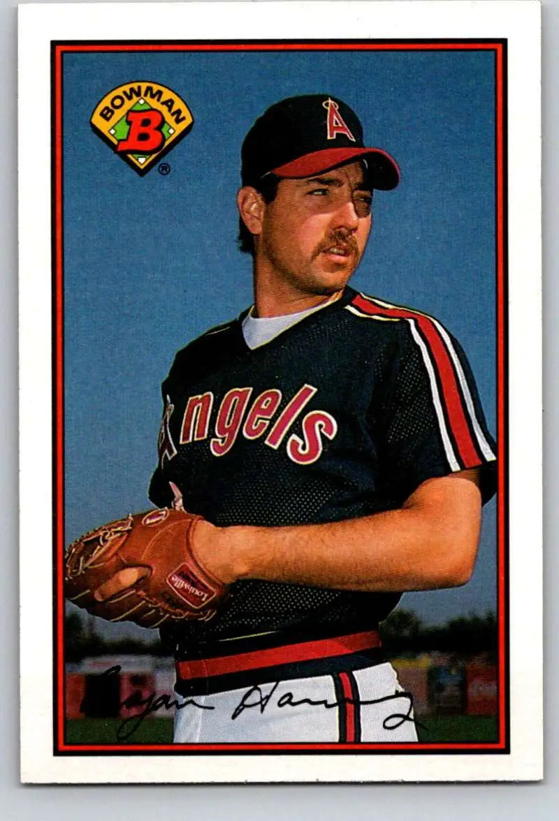 1989 Bowman #40 Bryan Harvey NM-MT RC Rookie California Angels Baseball Card - Baseball Card Single