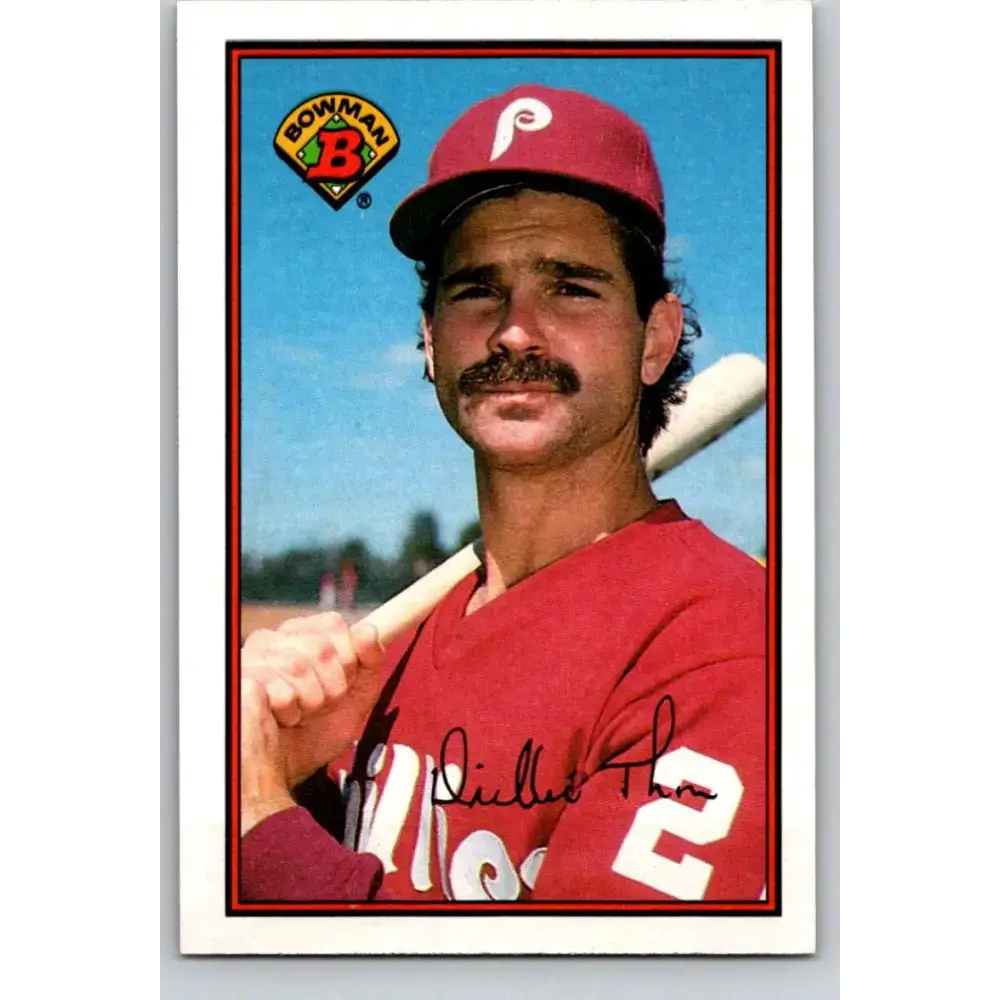 1989 Bowman #400 Dickie Thon NM-MT Philadelphia Phillies Baseball Card