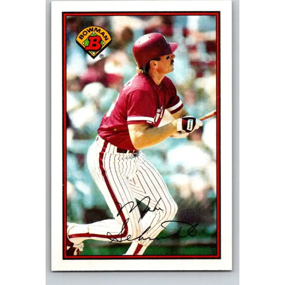 1989 Bowman #402 Mike Schmidt NM-MT Philadelphia Phillies Baseball Card