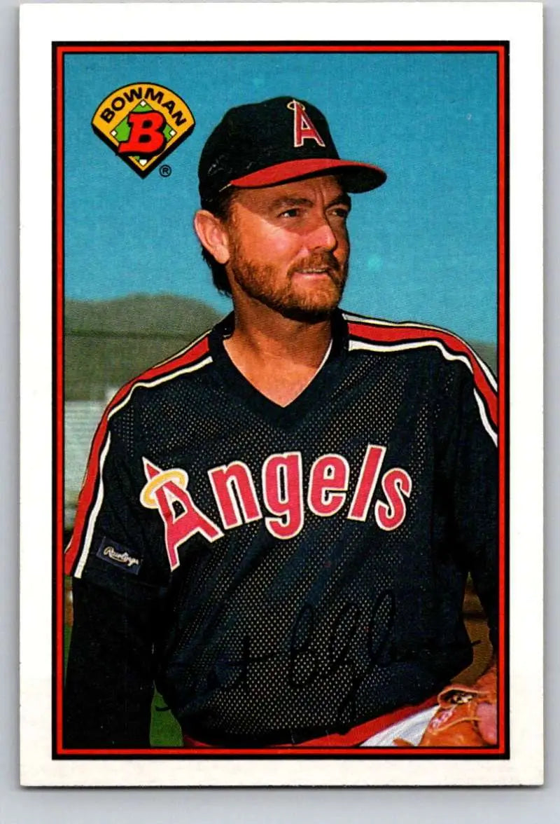 1989 Bowman #41 Bert Blyleven NM-MT California Angels Baseball Card - Baseball Card Single