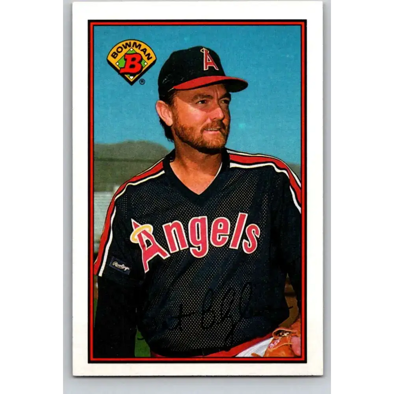 1989 Bowman #41 Bert Blyleven NM-MT California Angels Baseball Card - Baseball Card Single
