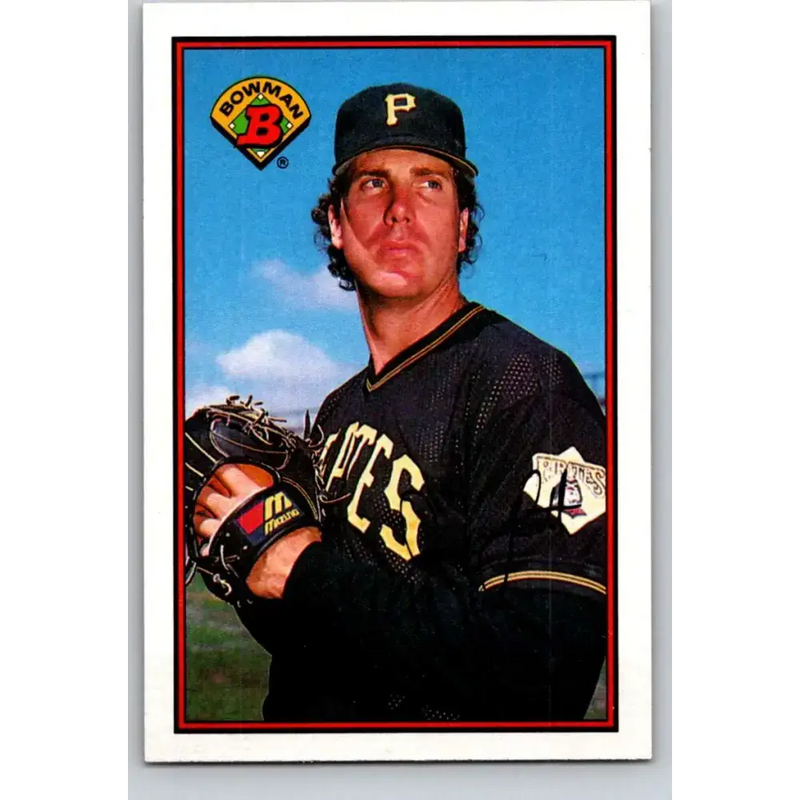 1989 Bowman #411 Jim Gott NM-MT Pittsburgh Pirates Baseball Card - Baseball Card Single