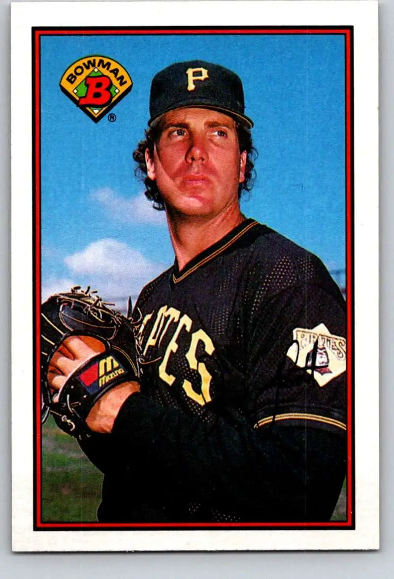 1989 Bowman #411 Jim Gott NM-MT Pittsburgh Pirates Baseball Card - Baseball Card Single