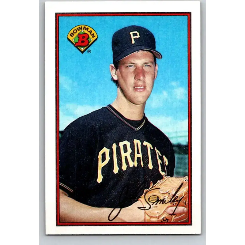 1989 Bowman #413 John Smiley NM-MT Pittsburgh Pirates Baseball Card - Baseball Card Single