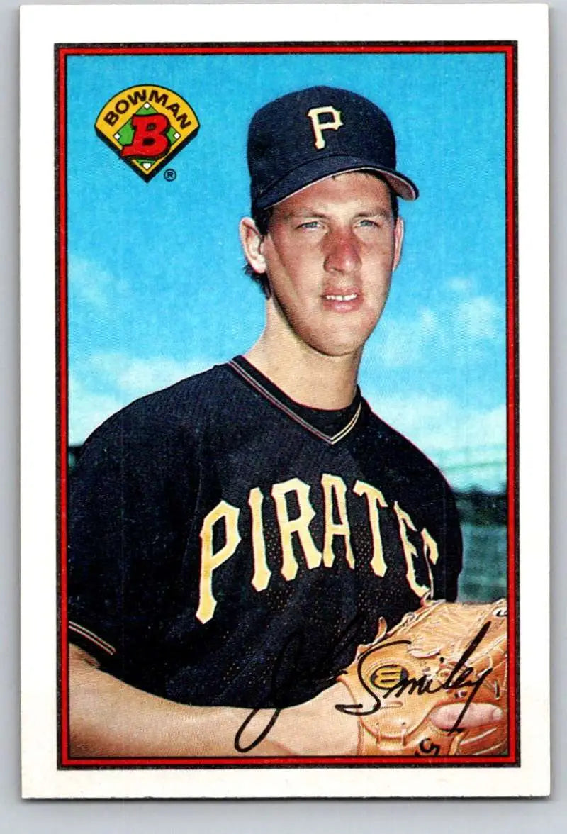 1989 Bowman #413 John Smiley NM-MT Pittsburgh Pirates Baseball Card - Baseball Card Single
