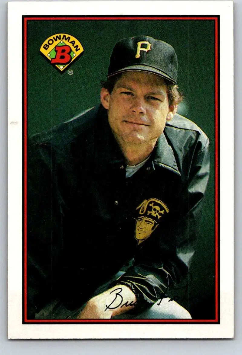 1989 Bowman #415 Brian Fisher NM-MT Pittsburgh Pirates Baseball Card - Baseball Card Single