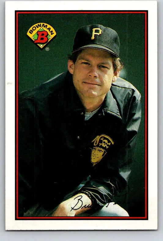 1989 Bowman #415 Brian Fisher NM-MT Pittsburgh Pirates Baseball Card - Baseball Card Single