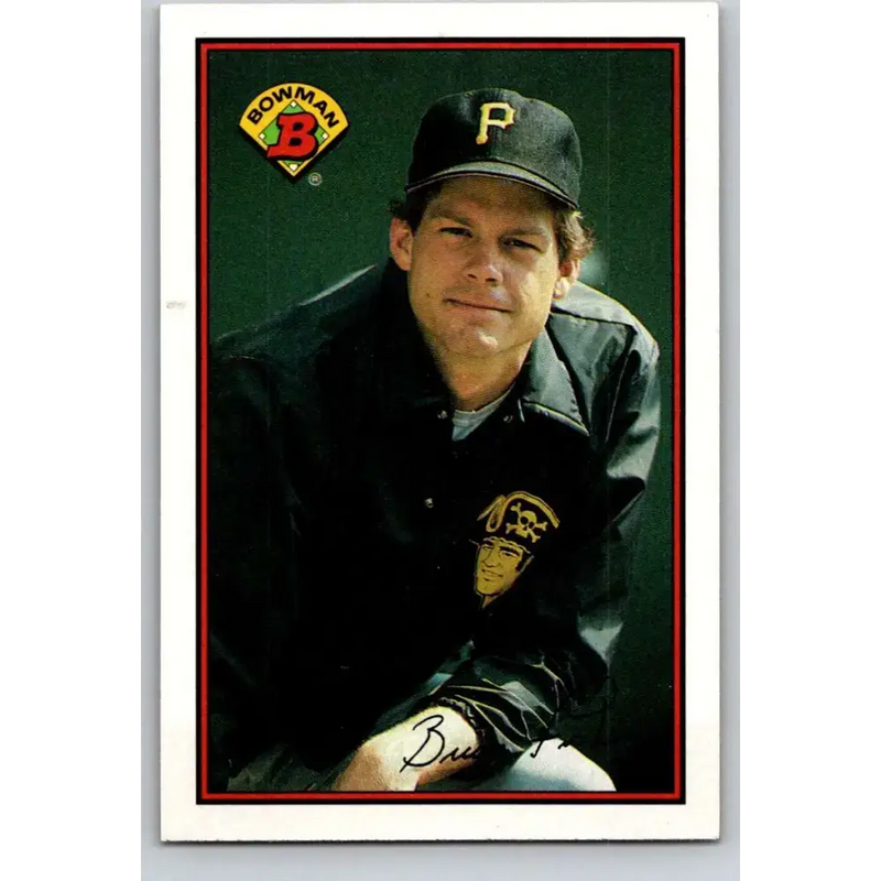 1989 Bowman #415 Brian Fisher NM-MT Pittsburgh Pirates Baseball Card - Baseball Card Single