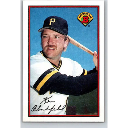 1989 Bowman #418 Ken Oberkfell NM-MT Pittsburgh Pirates Baseball Card