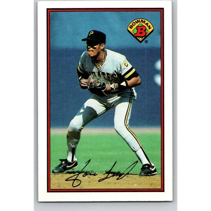1989 Bowman #421 Jose Lind NM-MT Pittsburgh Pirates Baseball Card