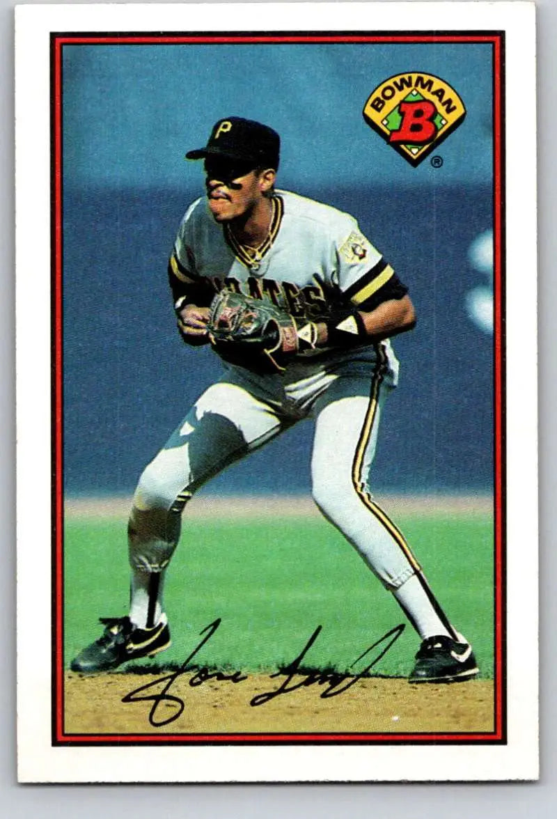 1989 Bowman #421 Jose Lind NM-MT Pittsburgh Pirates Baseball Card - Baseball Card Single