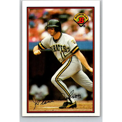 1989 Bowman #423 Glenn Wilson NM-MT Pittsburgh Pirates Baseball Card