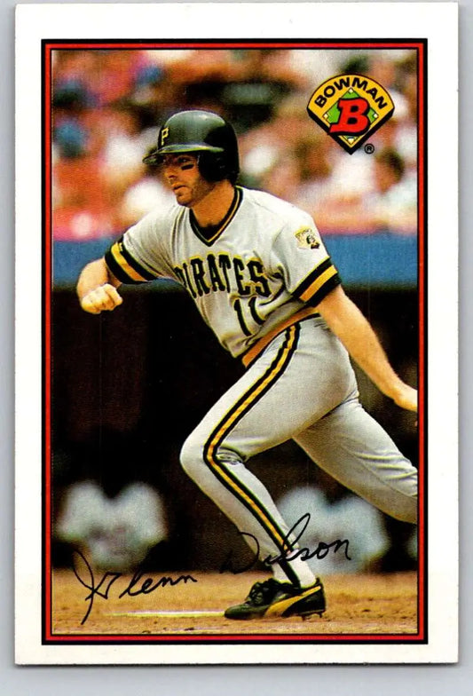 1989 Bowman #423 Glenn Wilson NM-MT Pittsburgh Pirates Baseball Card - Baseball Card Single
