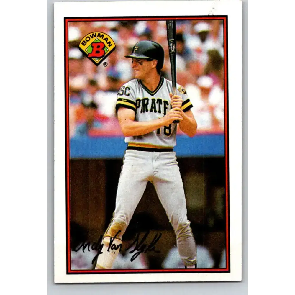 1989 Bowman #424 Andy Van Slyke NM-MT Pittsburgh Pirates Baseball Card