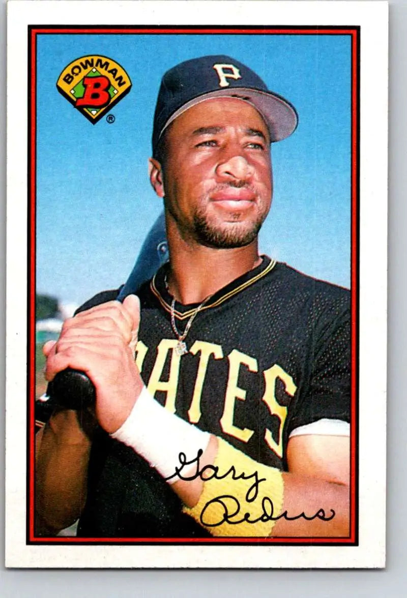 1989 Bowman #425 Gary Redus NM-MT Pittsburgh Pirates Baseball Card - Baseball Card Single