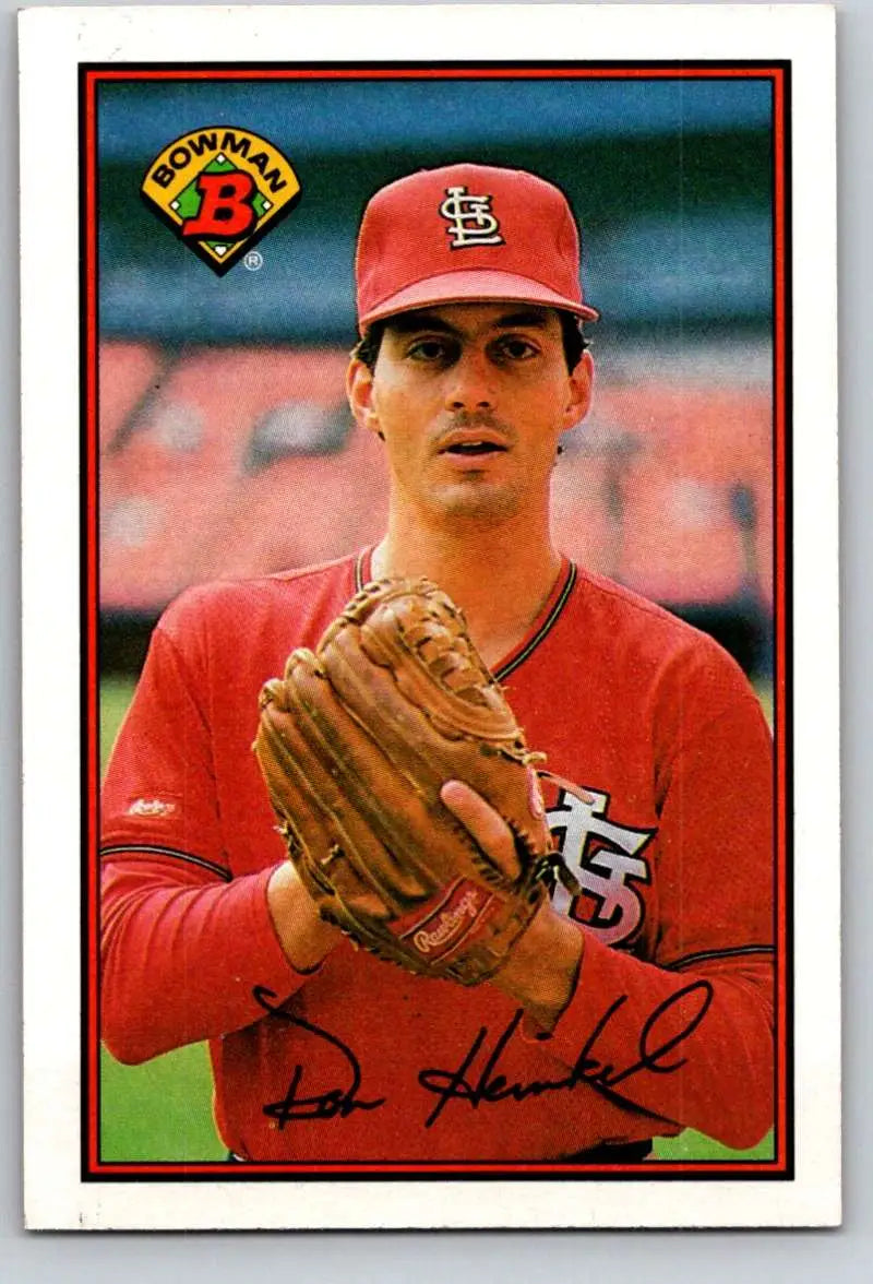 1989 Bowman #427 Don Heinkel NM-MT St. Louis Cardinals Baseball Card - Baseball Card Single