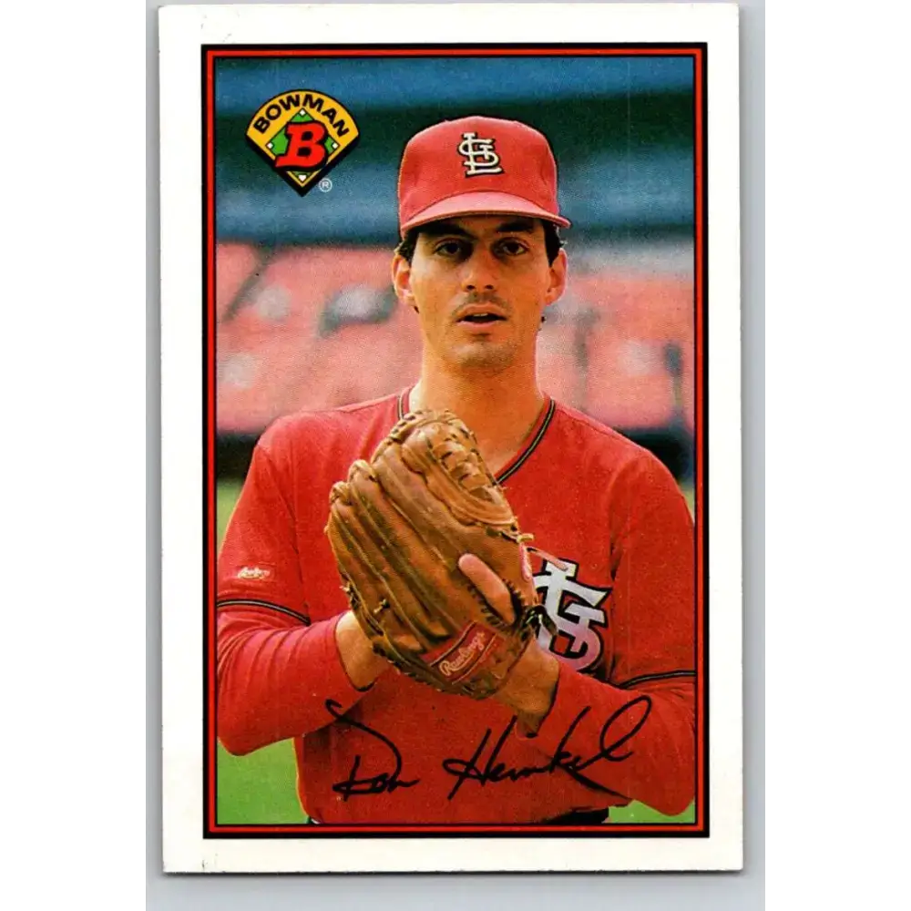 1989 Bowman #427 Don Heinkel NM-MT St. Louis Cardinals Baseball Card
