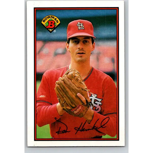 1989 Bowman #427 Don Heinkel NM-MT St. Louis Cardinals Baseball Card