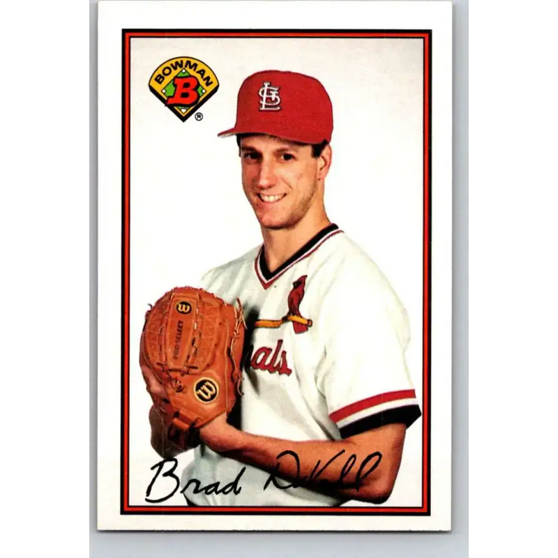 1989 Bowman #430 Brad DuVall NM-MT RC Rookie St. Louis Cardinals Baseball Card - Baseball Card Single