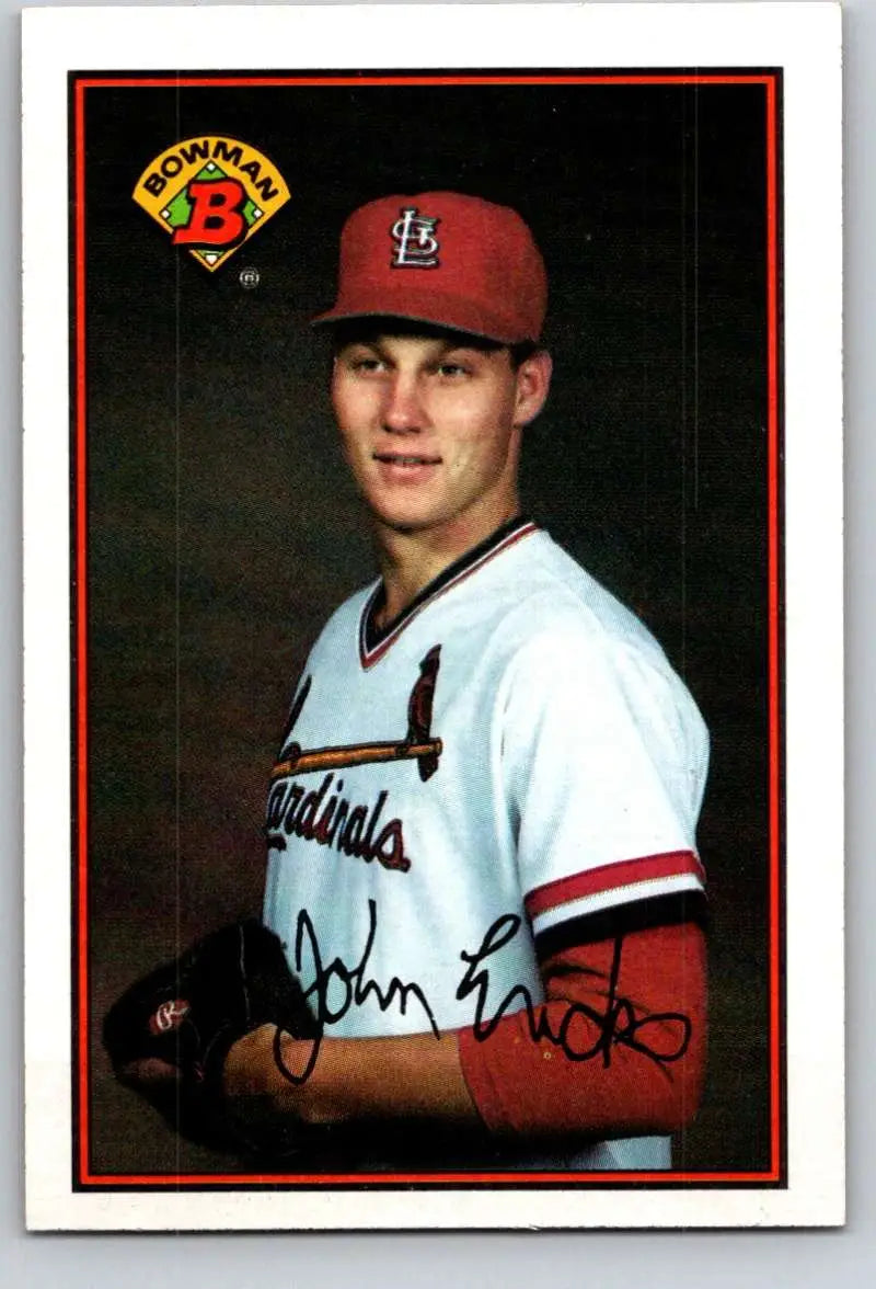1989 Bowman #433 John Ericks NM-MT RC Rookie St. Louis Cardinals Baseball Card - Baseball Card Single