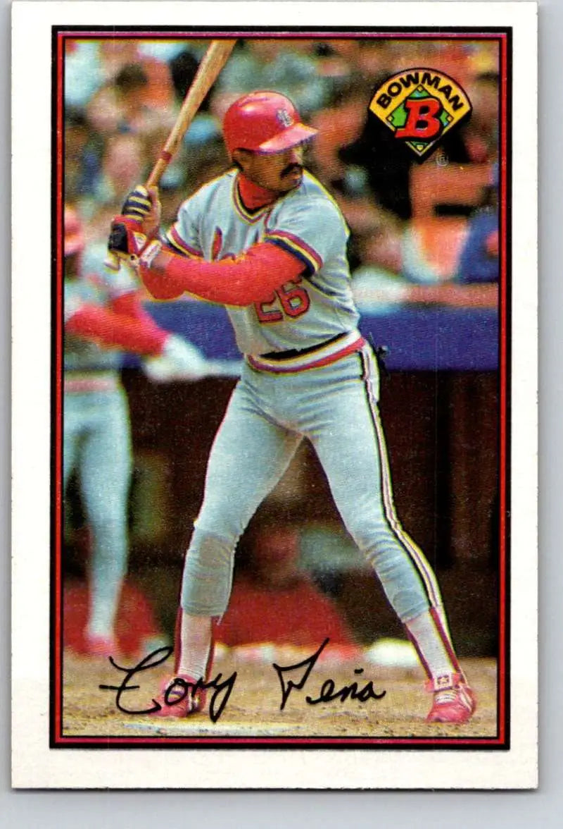 1989 Bowman #435 Tony Pena NM-MT St. Louis Cardinals Baseball Card - Baseball Card Single