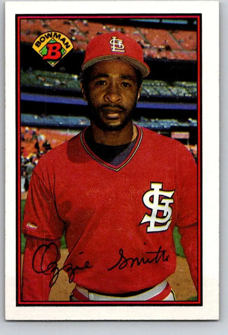1989 Bowman #436 Ozzie Smith NM-MT St. Louis Cardinals Baseball Card - Baseball Card Single
