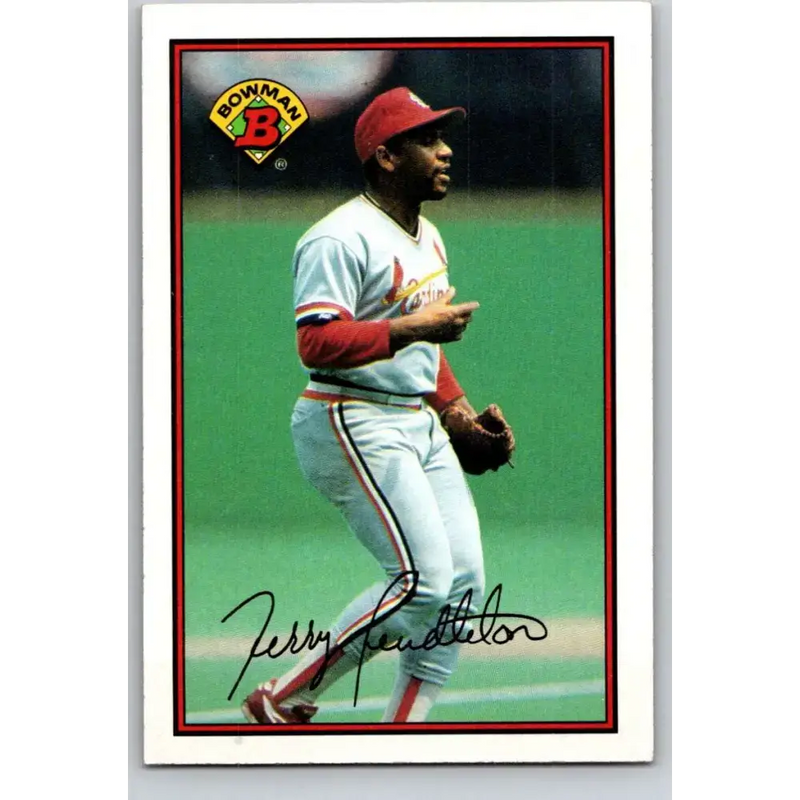 1989 Bowman #437 Terry Pendleton NM-MT St. Louis Cardinals Baseball Card - Baseball Card Single