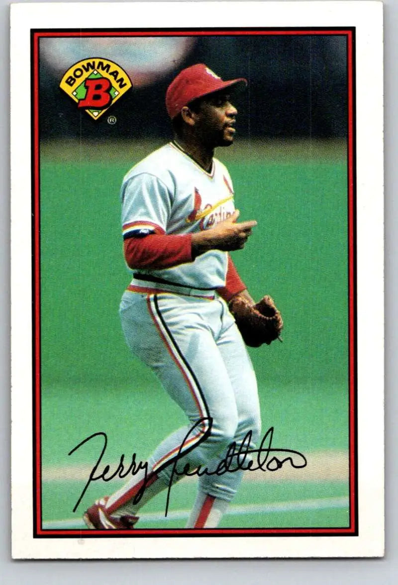1989 Bowman #437 Terry Pendleton NM-MT St. Louis Cardinals Baseball Card - Baseball Card Single