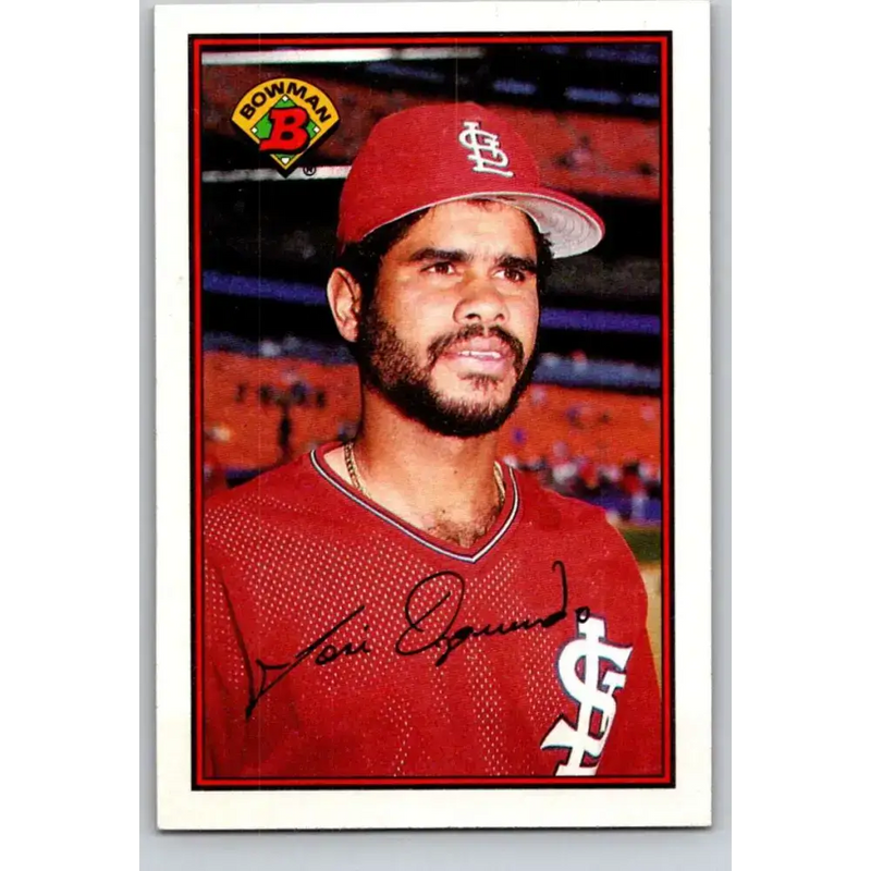 1989 Bowman #438 Jose Oquendo NM-MT St. Louis Cardinals Baseball Card - Baseball Card Single