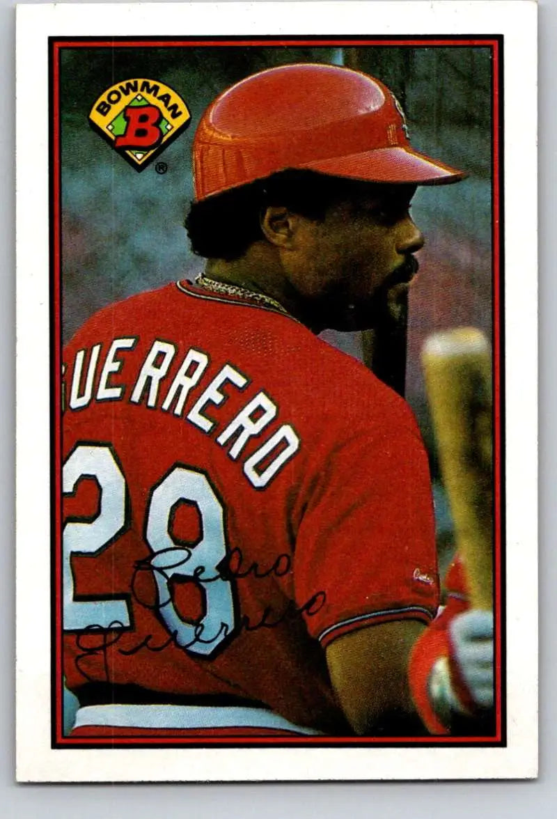 1989 Bowman #440 Pedro Guerrero NM-MT St. Louis Cardinals Baseball Card - Baseball Card Single
