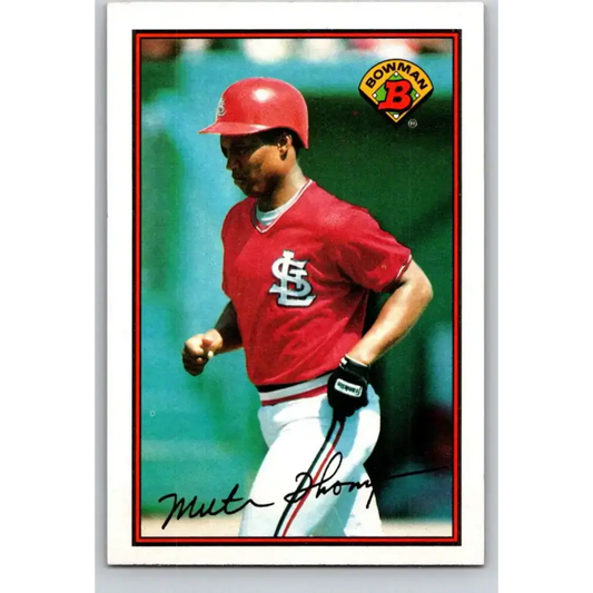 1989 Bowman #441 Milt Thompson NM-MT St. Louis Cardinals Baseball Card